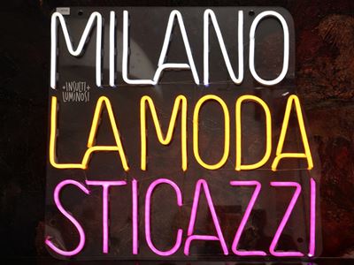 Milano, la moda, sti cazzi