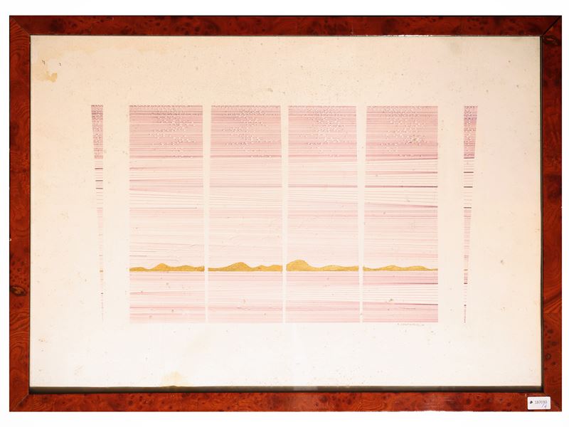 Clelia Cortemiglia - Composizioni in quattro litografie firmate