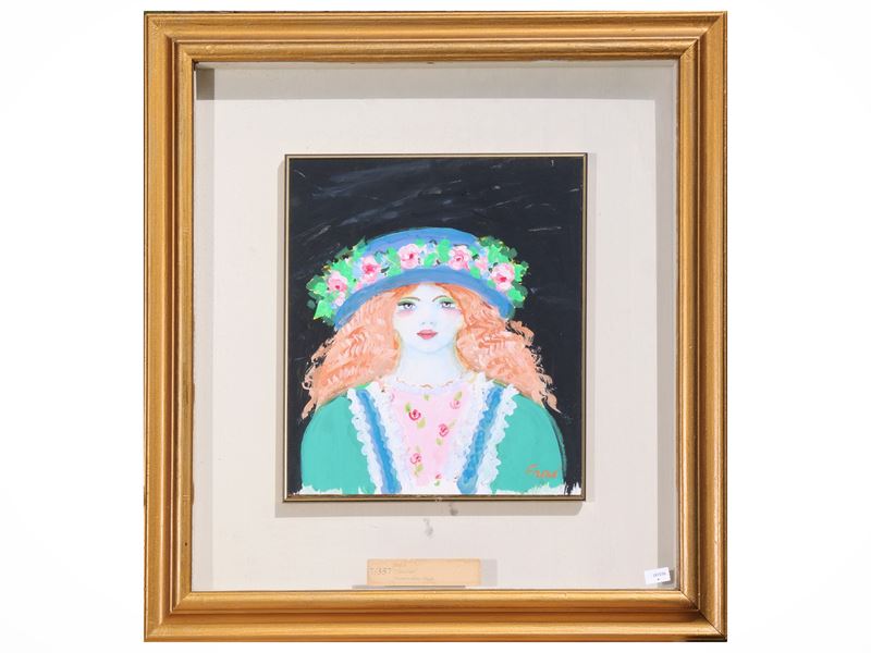 Felicita Frai - Ritratto di fanciulla
