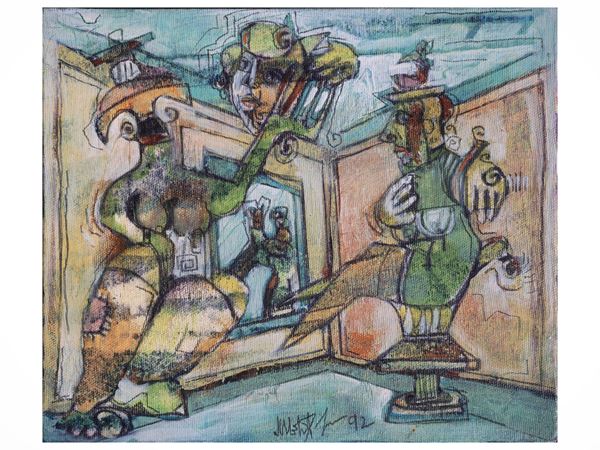 Martino Delego - Interno curioso - Un sogno movimentato 1992