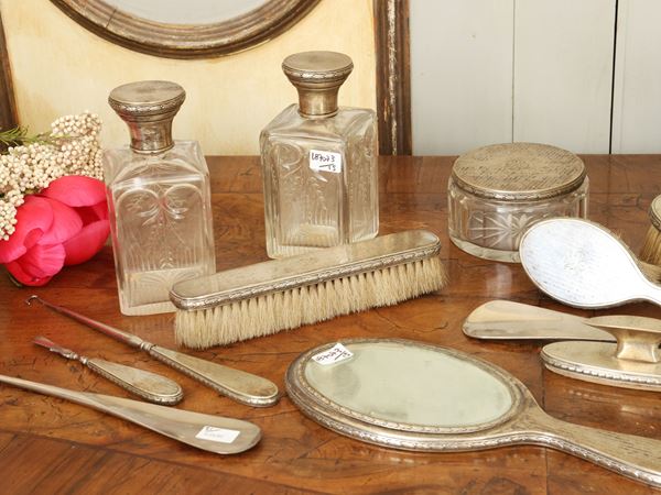 Set da toilette in argento