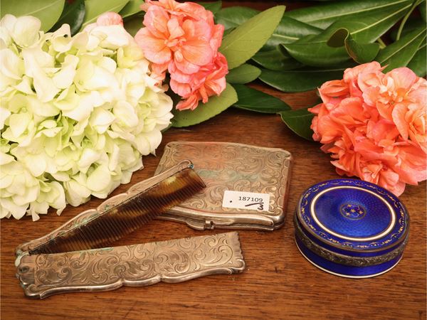 Galanterie d'epoca in argento