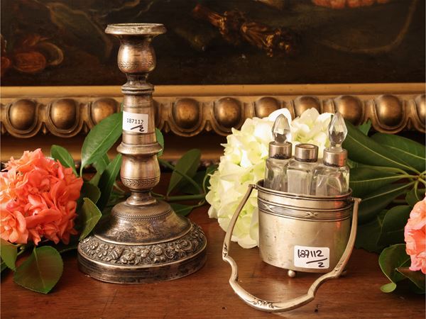 Due accessori d'epoca in argento