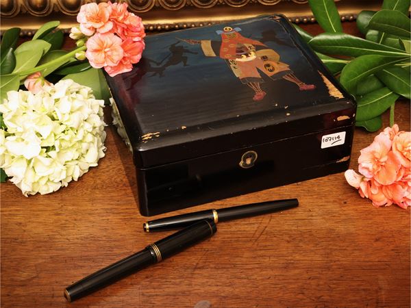 Collezione di penne stilografiche e a sfera