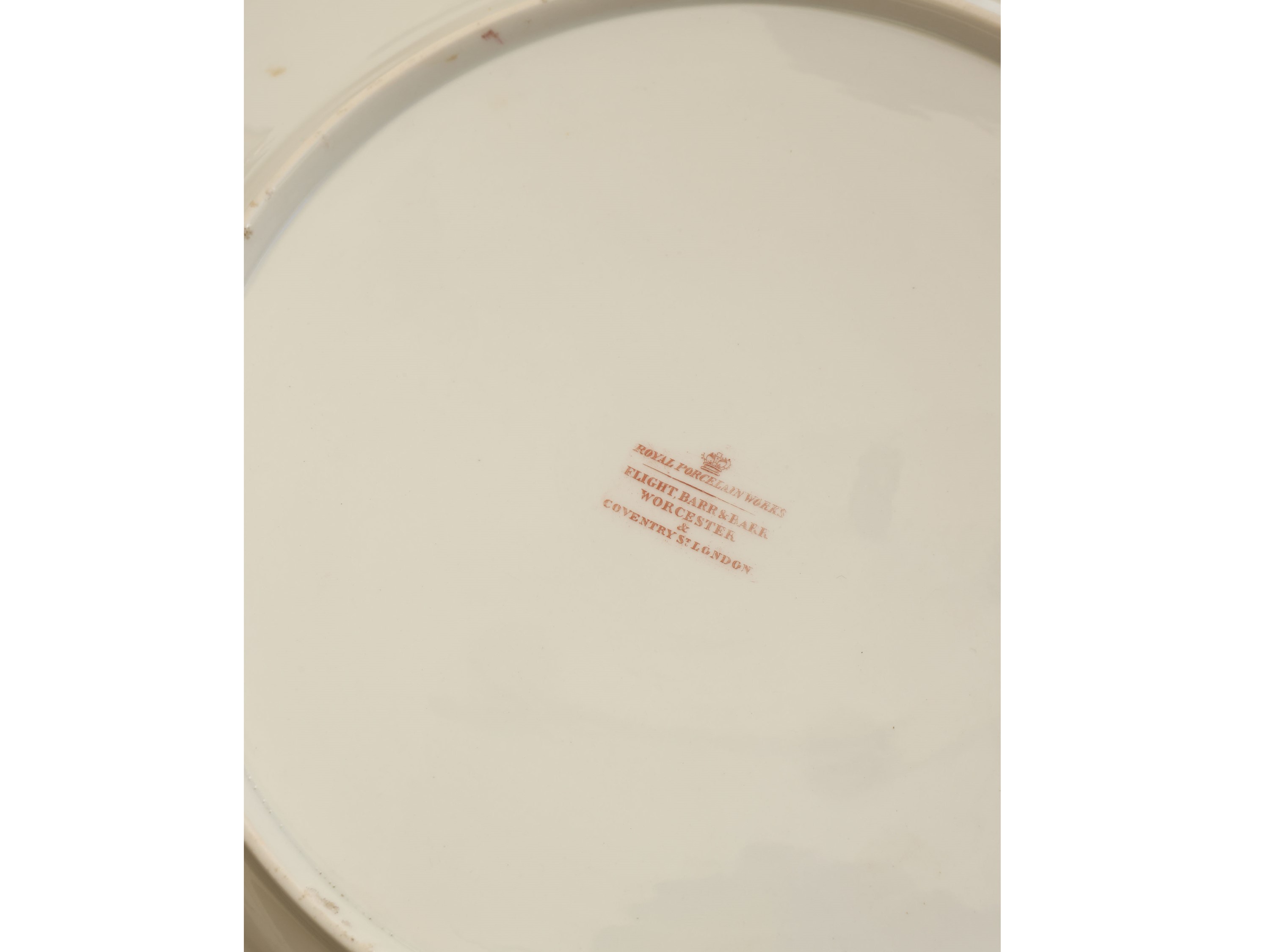 Etruria Wedgwood, Set da tavola con legumiera, sottopiatti Limoges e coppe da macedonia in vetro ...