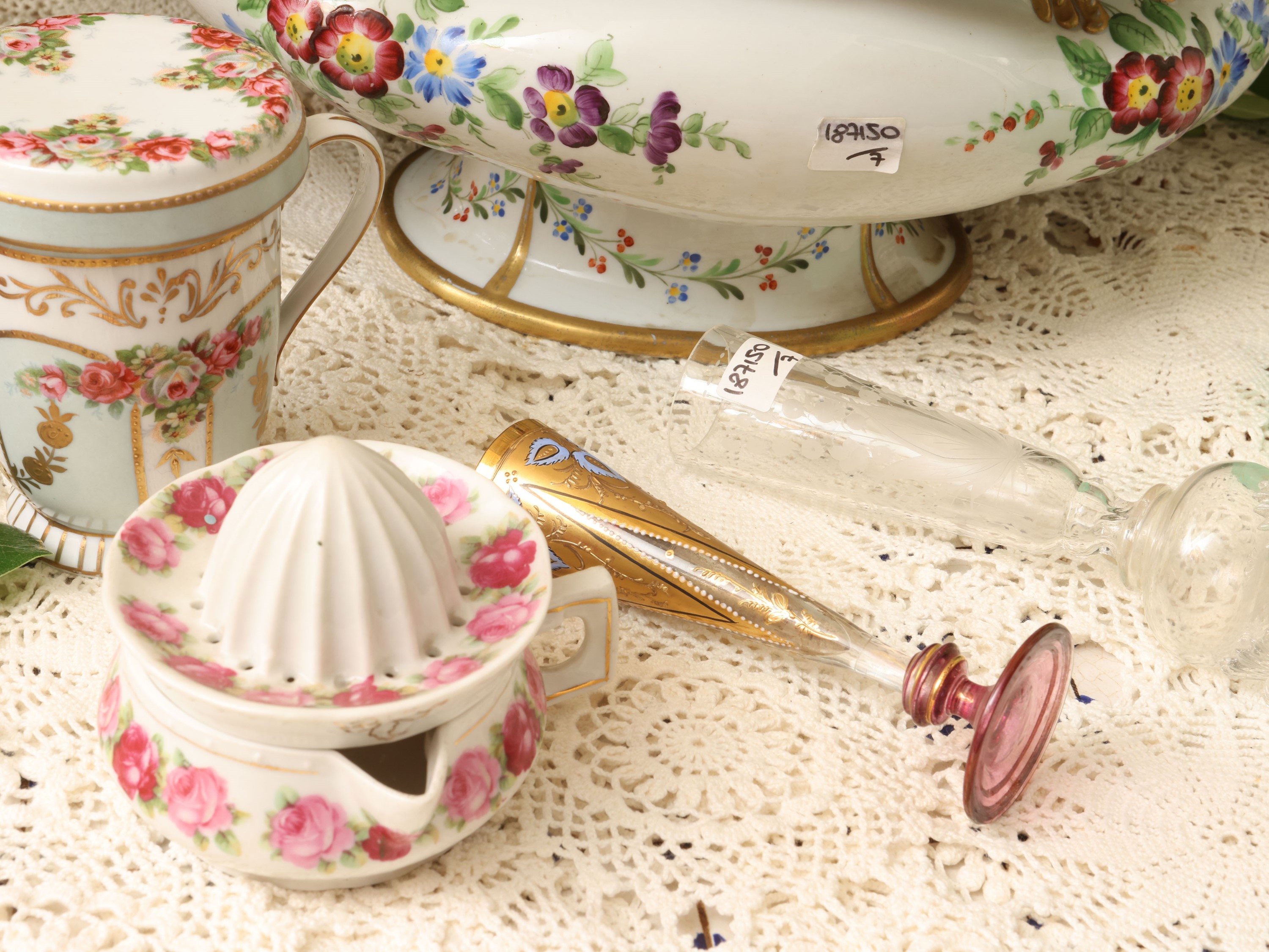 Accessori per la tavola d’epoca, XIX/XX secolo