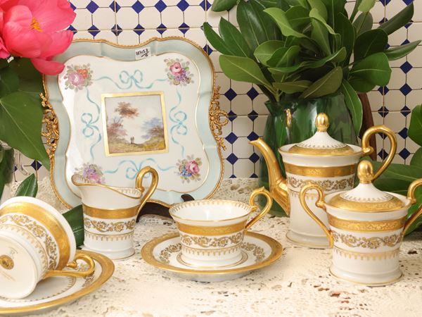 Set da caffè in porcellana, Limoges