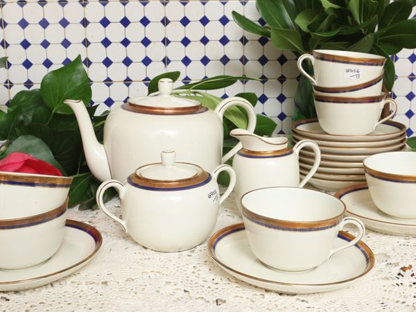Porcelain tea service, Ricahrd Ginori
