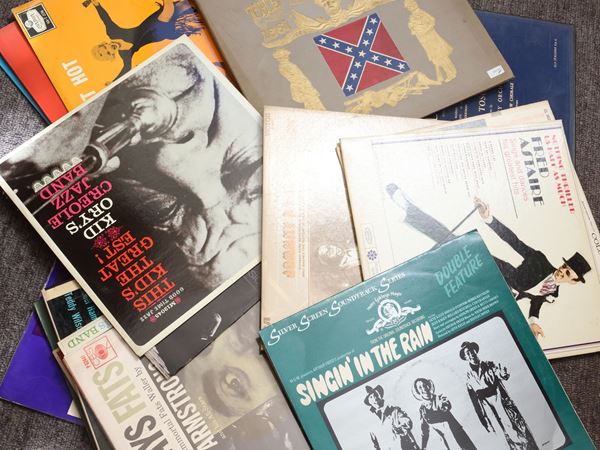 Assortment of vinyl records