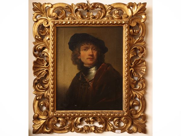 Self-portrait, by Rembrandt van Rijn