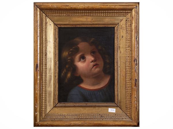 Scuola toscana del XIX secolo - Portrait of a child