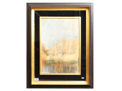 Paesaggio con stagno