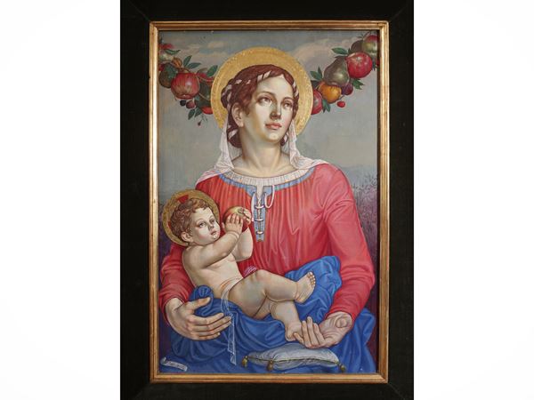 Madonna con Bambino, 1955