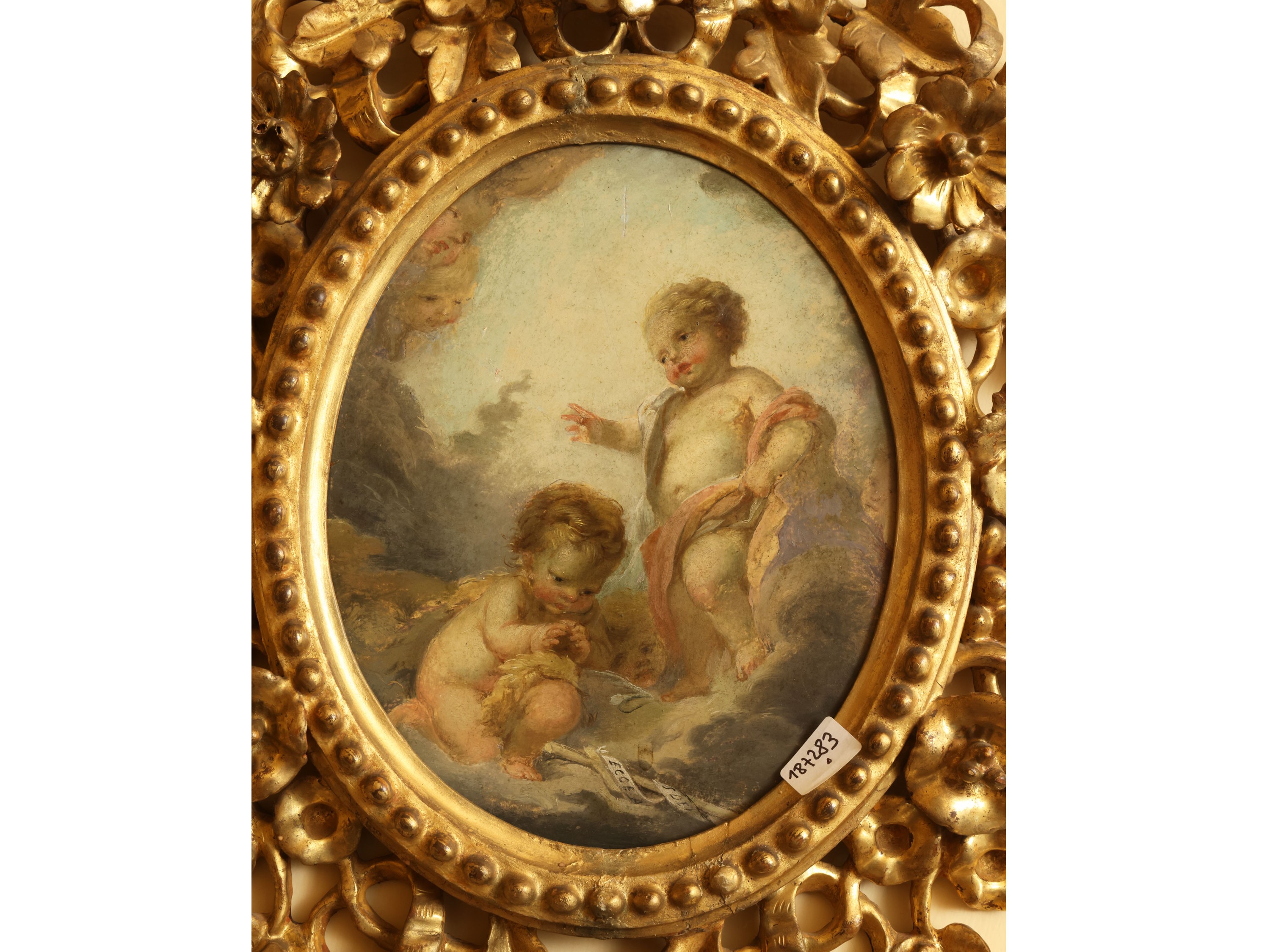 Da François Boucher - Gesù Bambino con San Giovannino