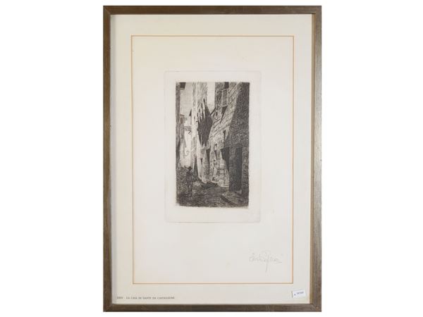 Telemaco Signorini - Dante's house