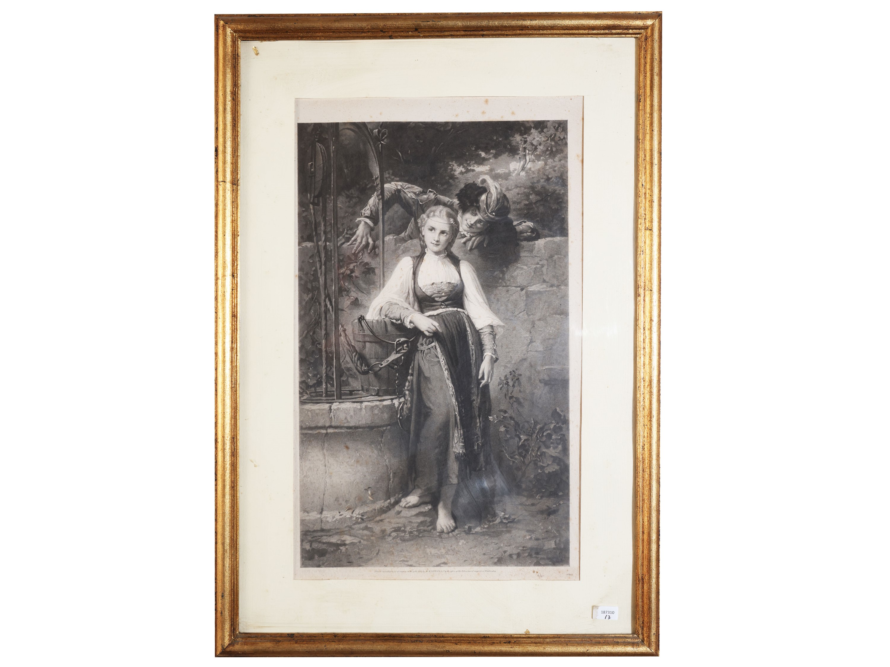 Raphael Morghen, Noli me tangere (incisione), Lotto di grafica in cornice