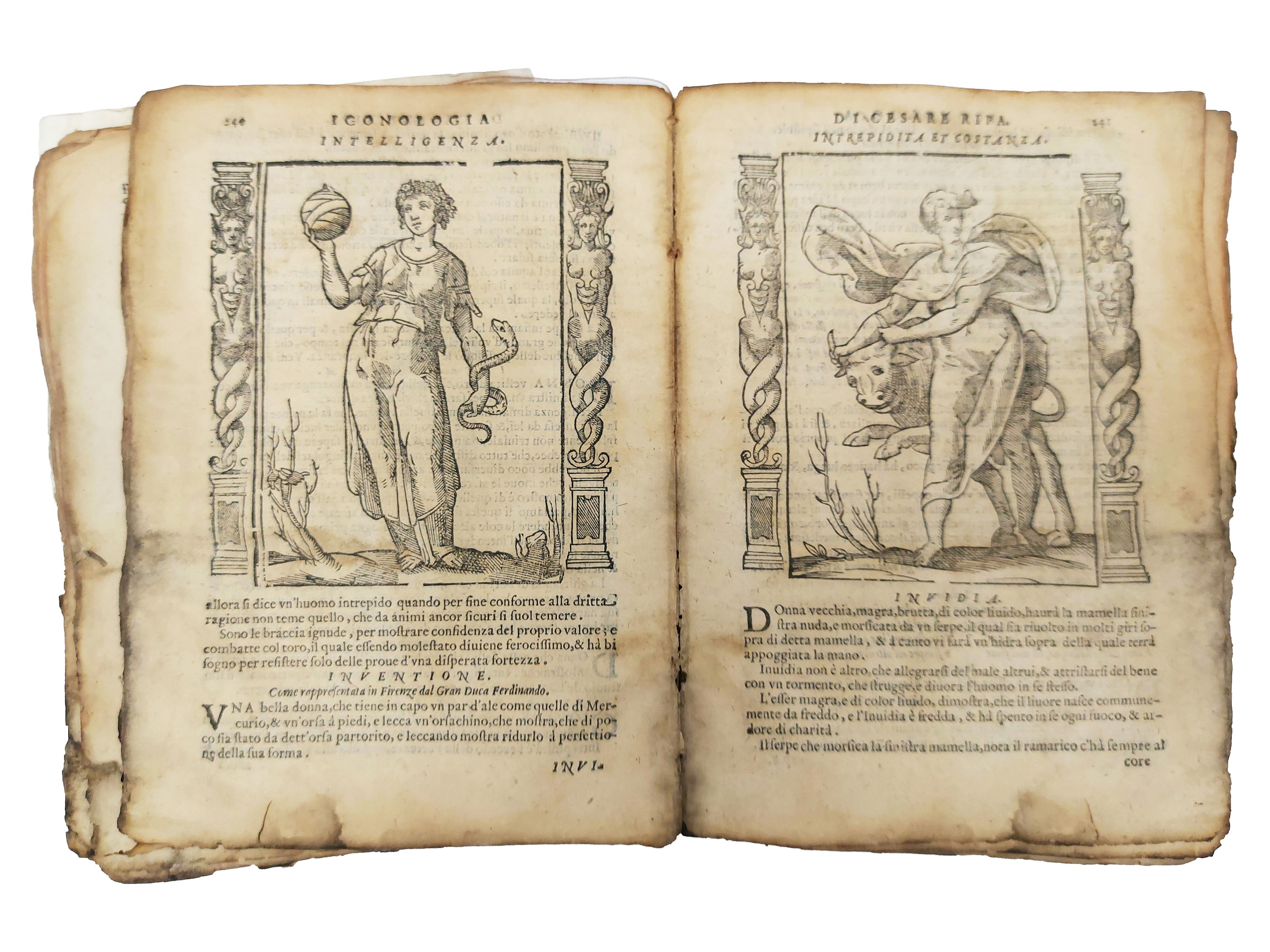 Cesare Ripa - Iconologia, ovvero Descrizione di diverse immagini cavate dall'antichità (edizione ...