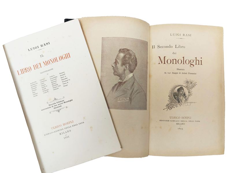 Luigi Rasi - Il libro dei monologhi. Il secondo libro dei monologhi (2 volumi)