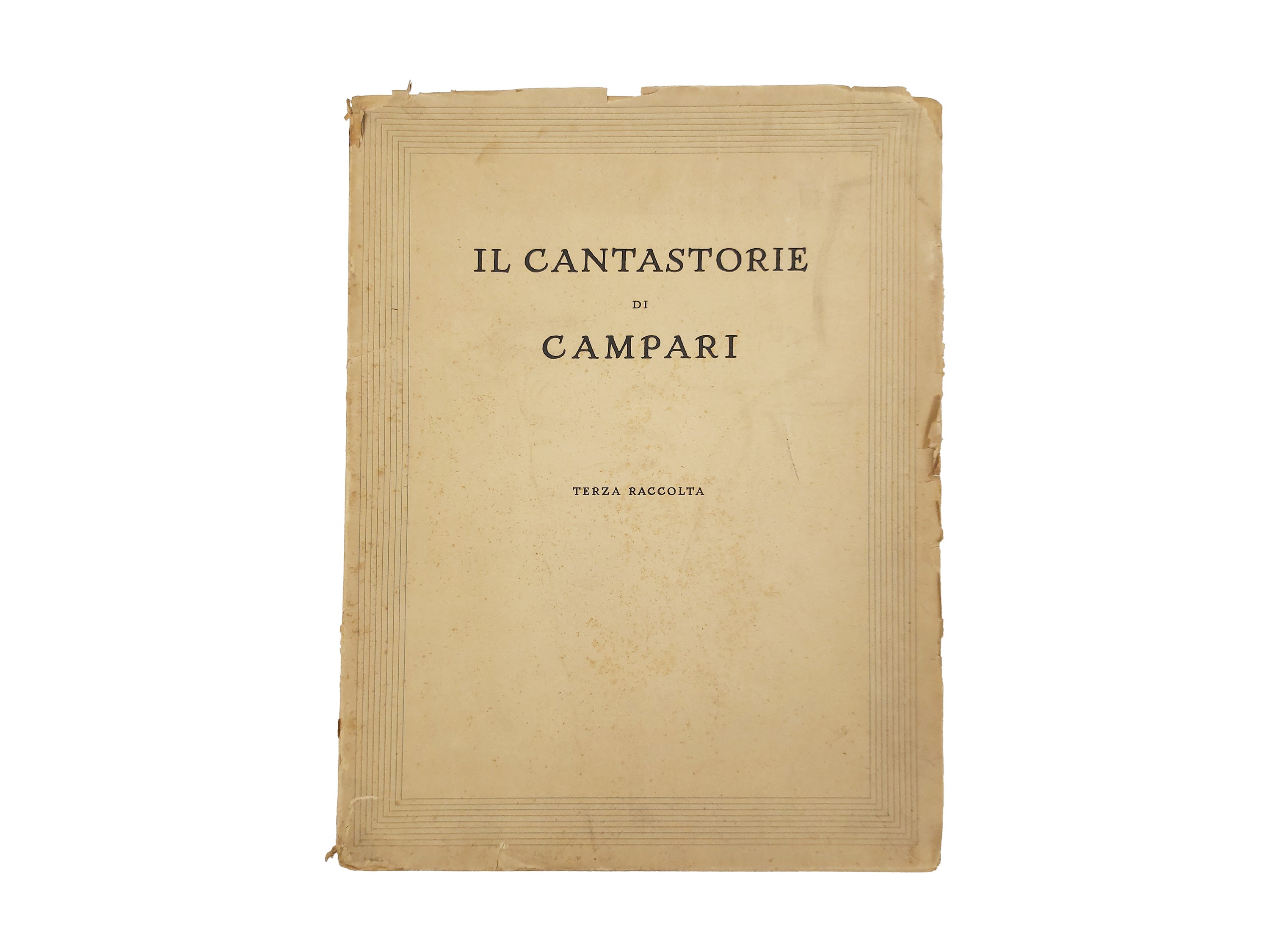 Il Cantastorie di Campari, Terza raccolta (edizione limitata, 1930)