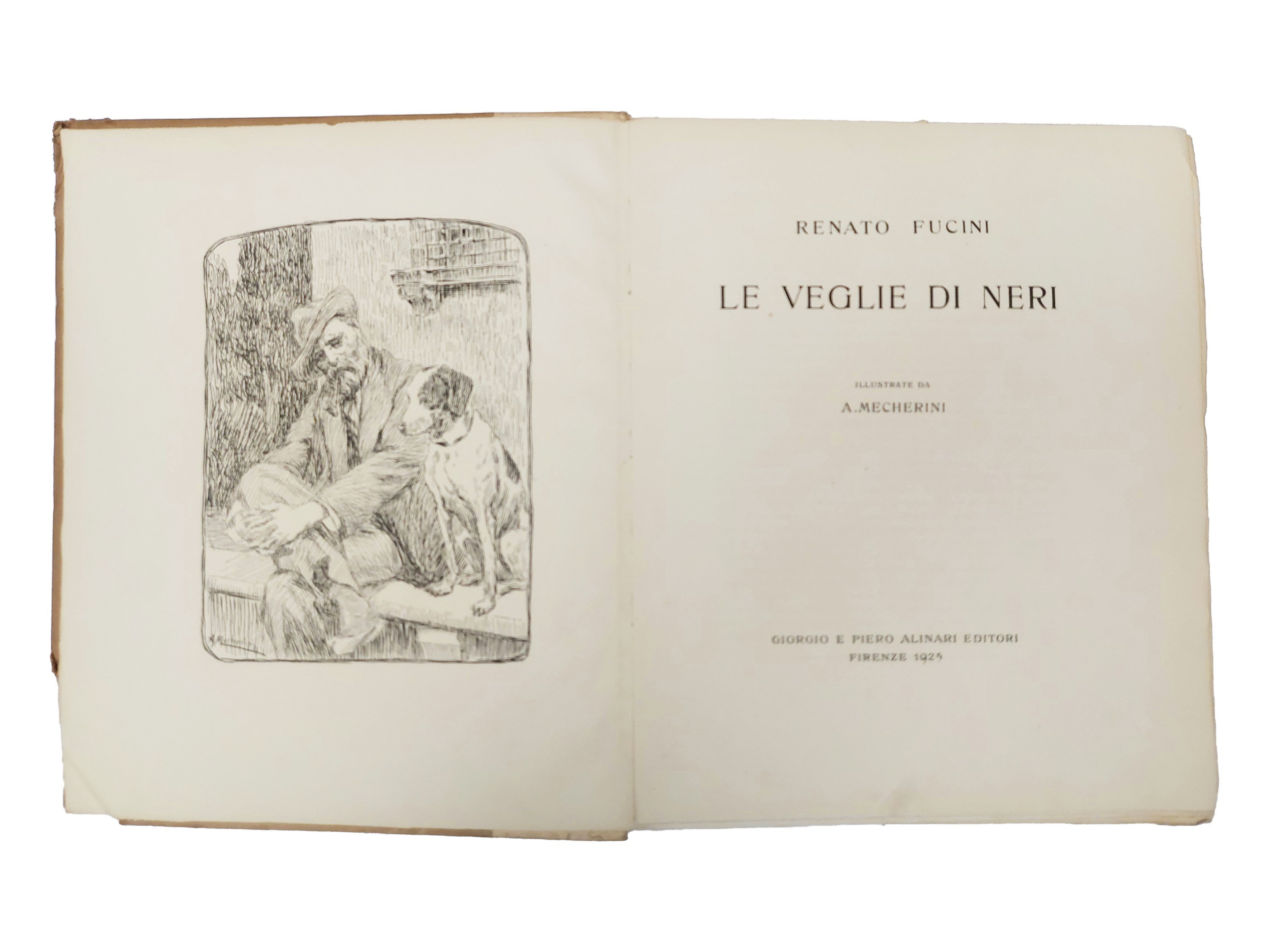 Renato Fucini - Le Veglie di Neri (illustrato da A. Mecherini)