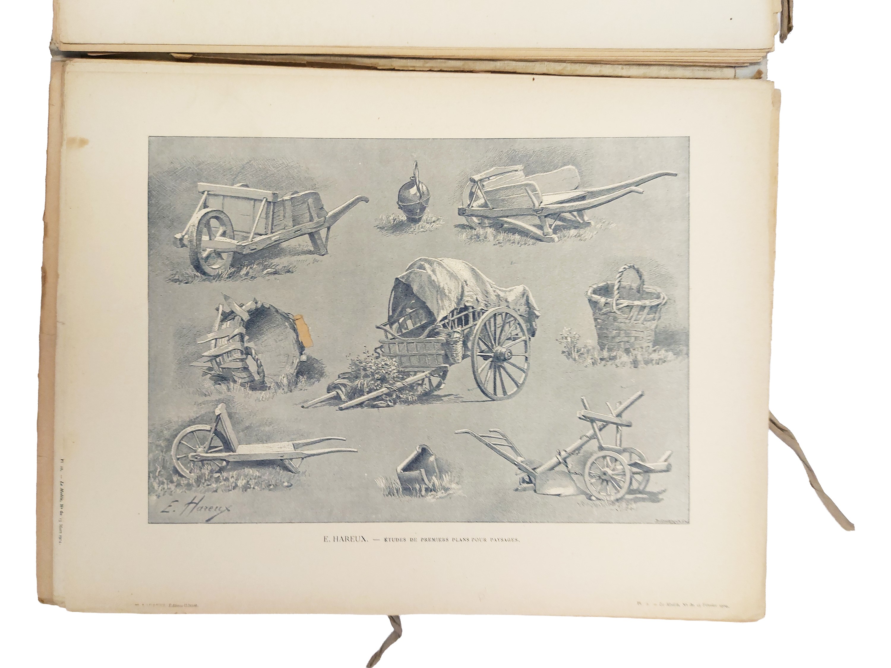 Lucien L. Henreaux L.s.h. - Silhouettes. Alphabet par L.S.H.
