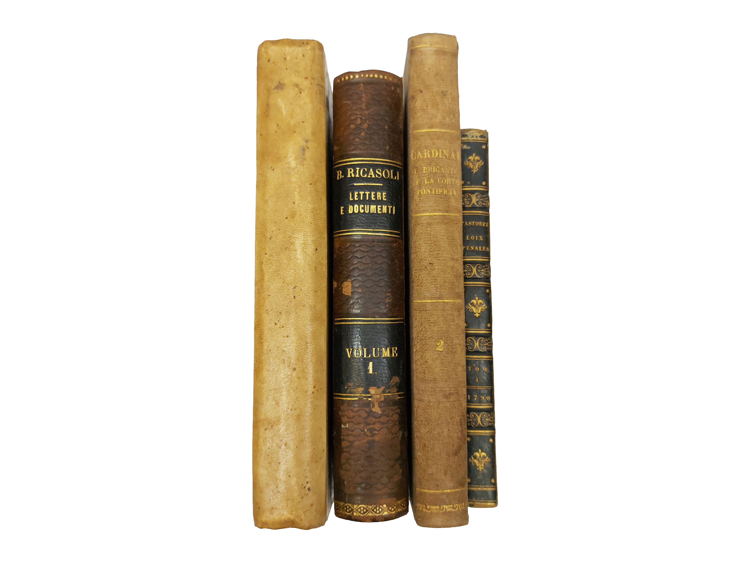 Lotto di libri d’epoca (XVIII–XIX secolo)