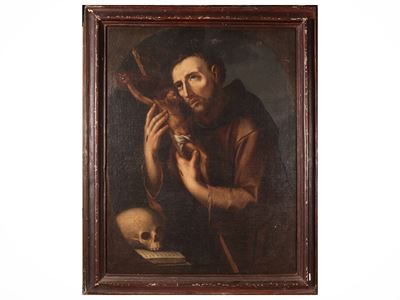 San Francesco, olio su tela (XVII/XVIII secolo)