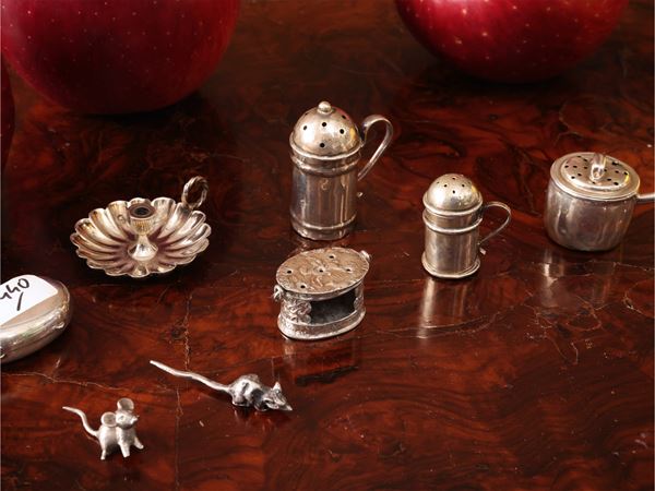 Collezione di miniature in argento