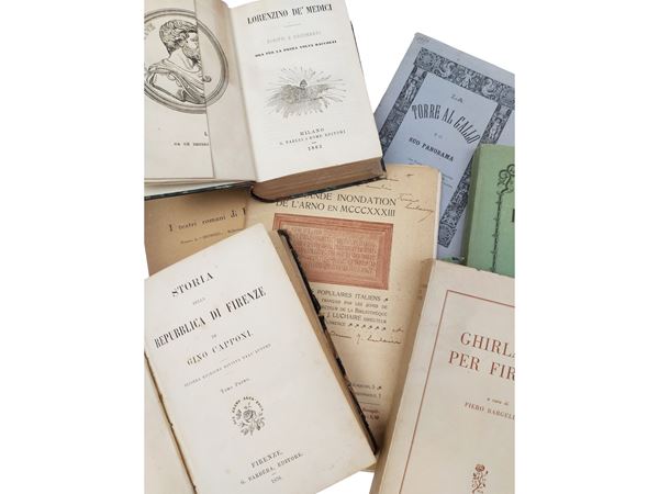 Miscellanea di libri di argomento fiorentino e toscano