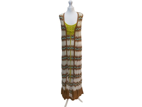 Missoni - Patterned cotton knit suit