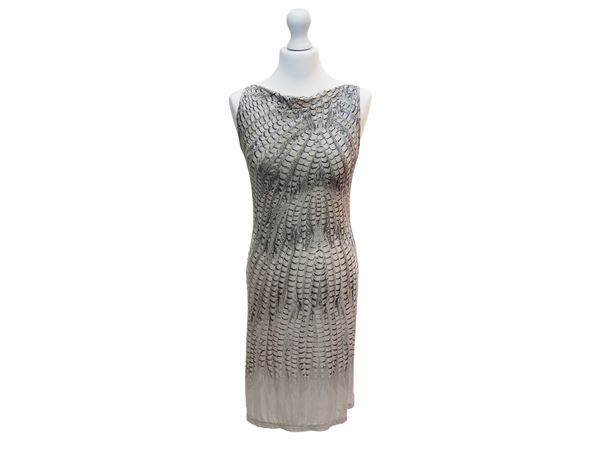Roberto Cavalli - Animal print jersey sheath dress