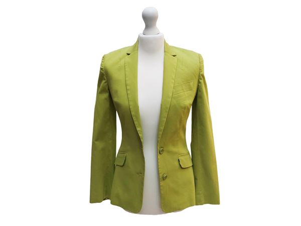 D&G - Lime green trouser suit