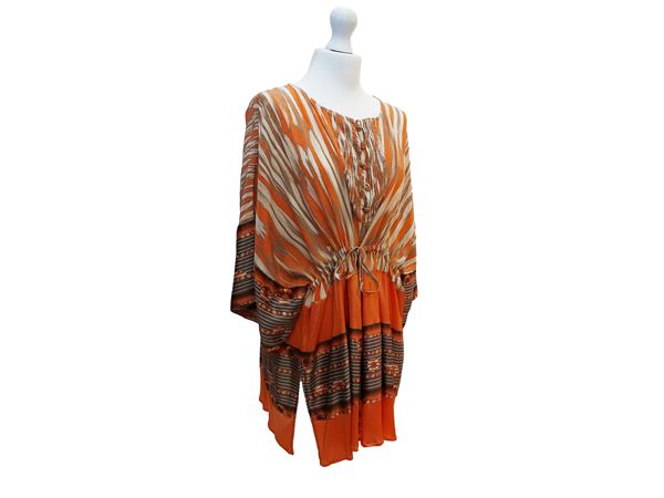 Class Roberto Cavalli - Patterned viscose suit