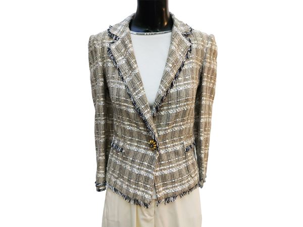 Liu Jo - Giacca in tweed di cotone