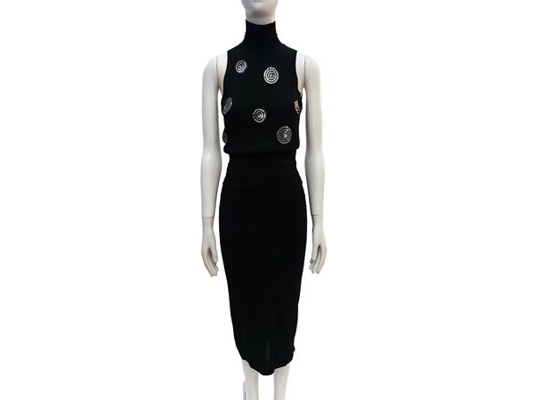 Ferré - Black knitted suit