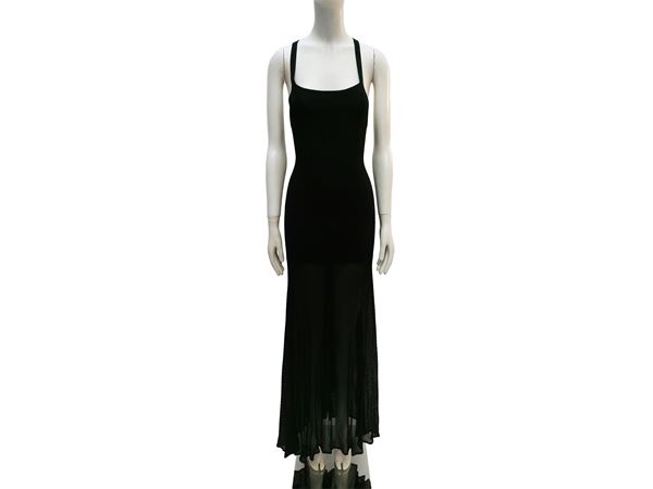 Hervé Léger - Long black dress