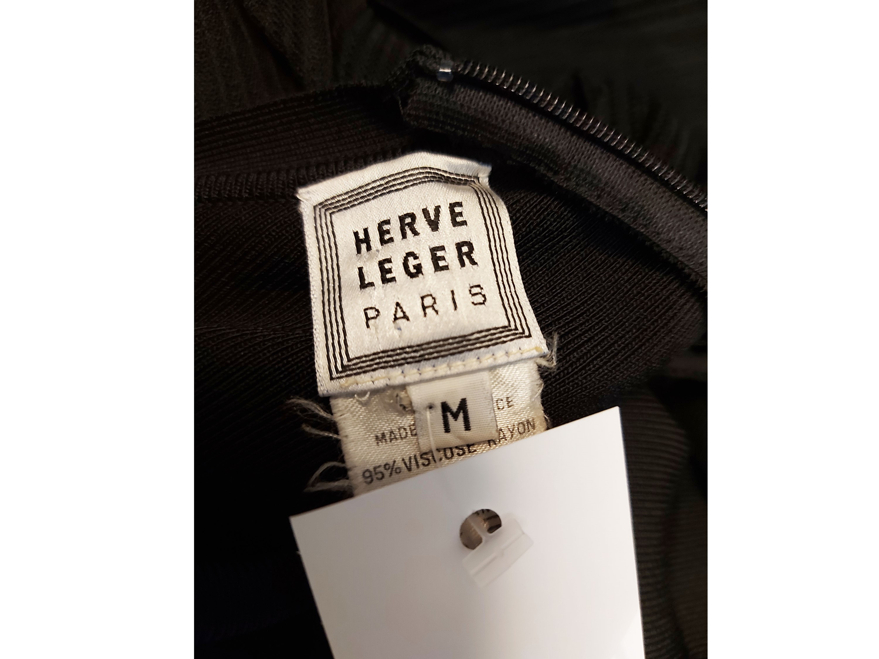 Hervé Léger - Abito Lungo Nero