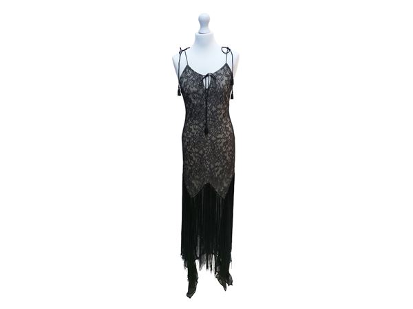 Abito da sera in pizzo nero, Haute Hippie