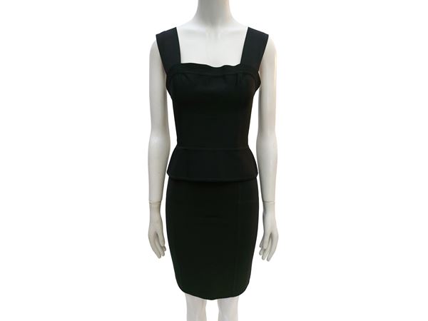 Hervé Léger - Black knitted suit