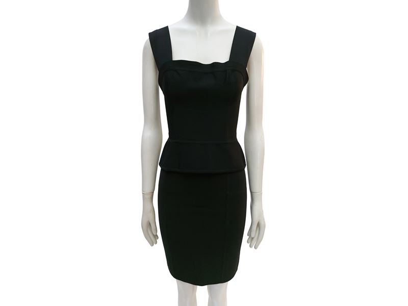 Hervé Léger, Completo in maglia nera (tg S)
