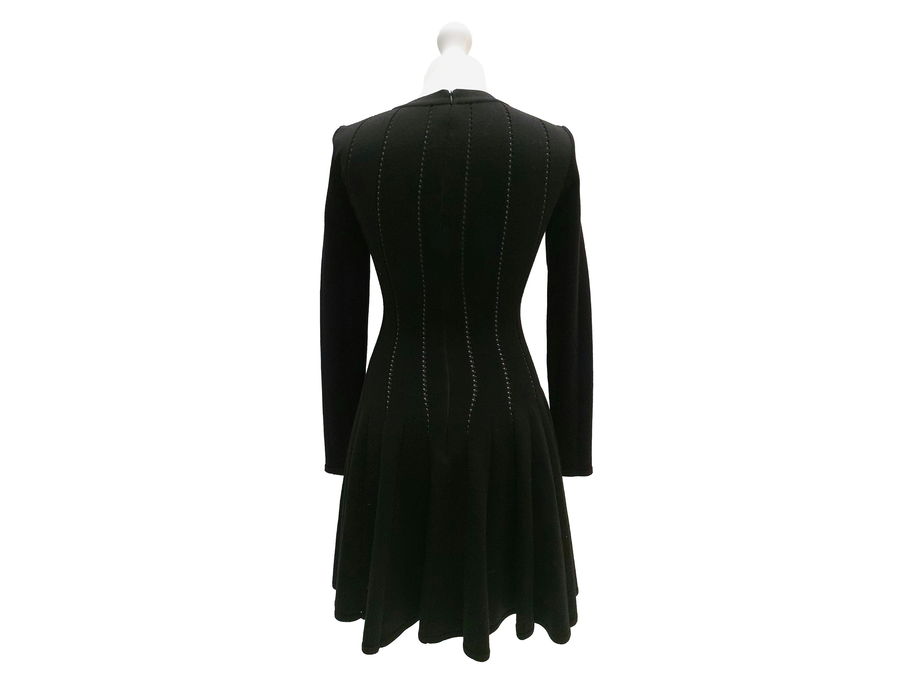 Alaïa - Mini Dress in Lana Nera