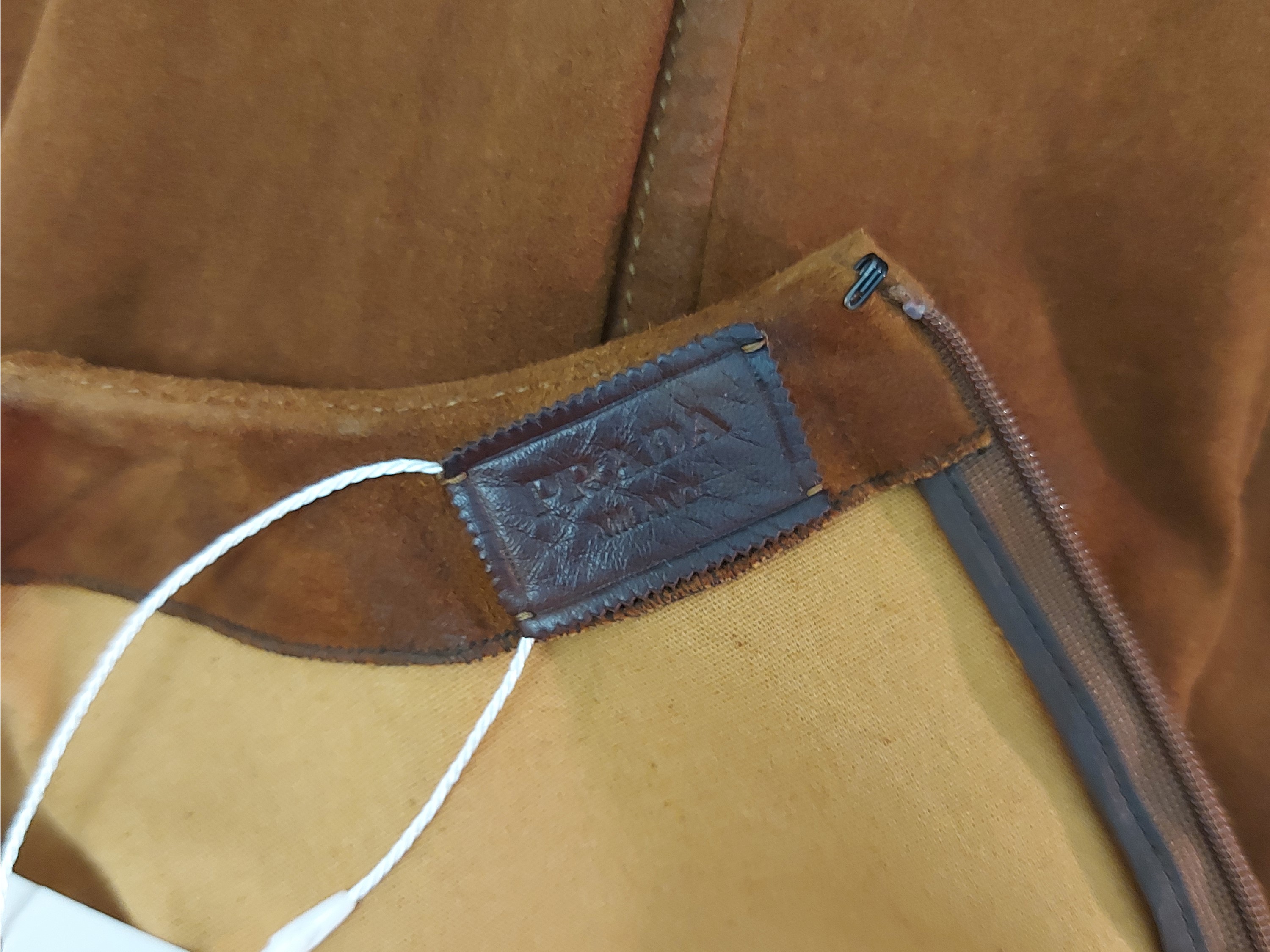 Prada - Tubino Scamosciato Marrone Bruciato