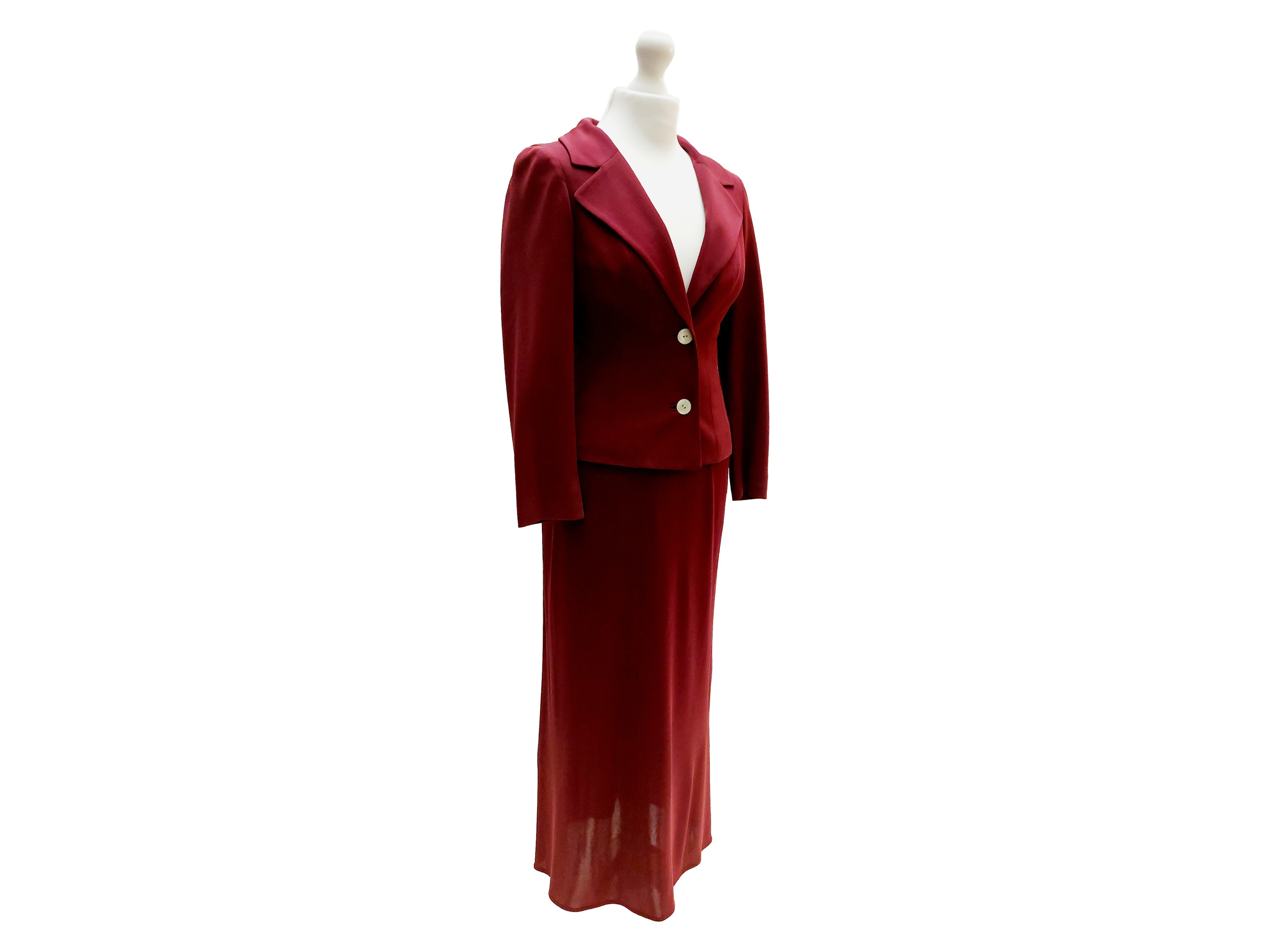 Dolce & Gabbana - Tailleur in Crepe Melanzana