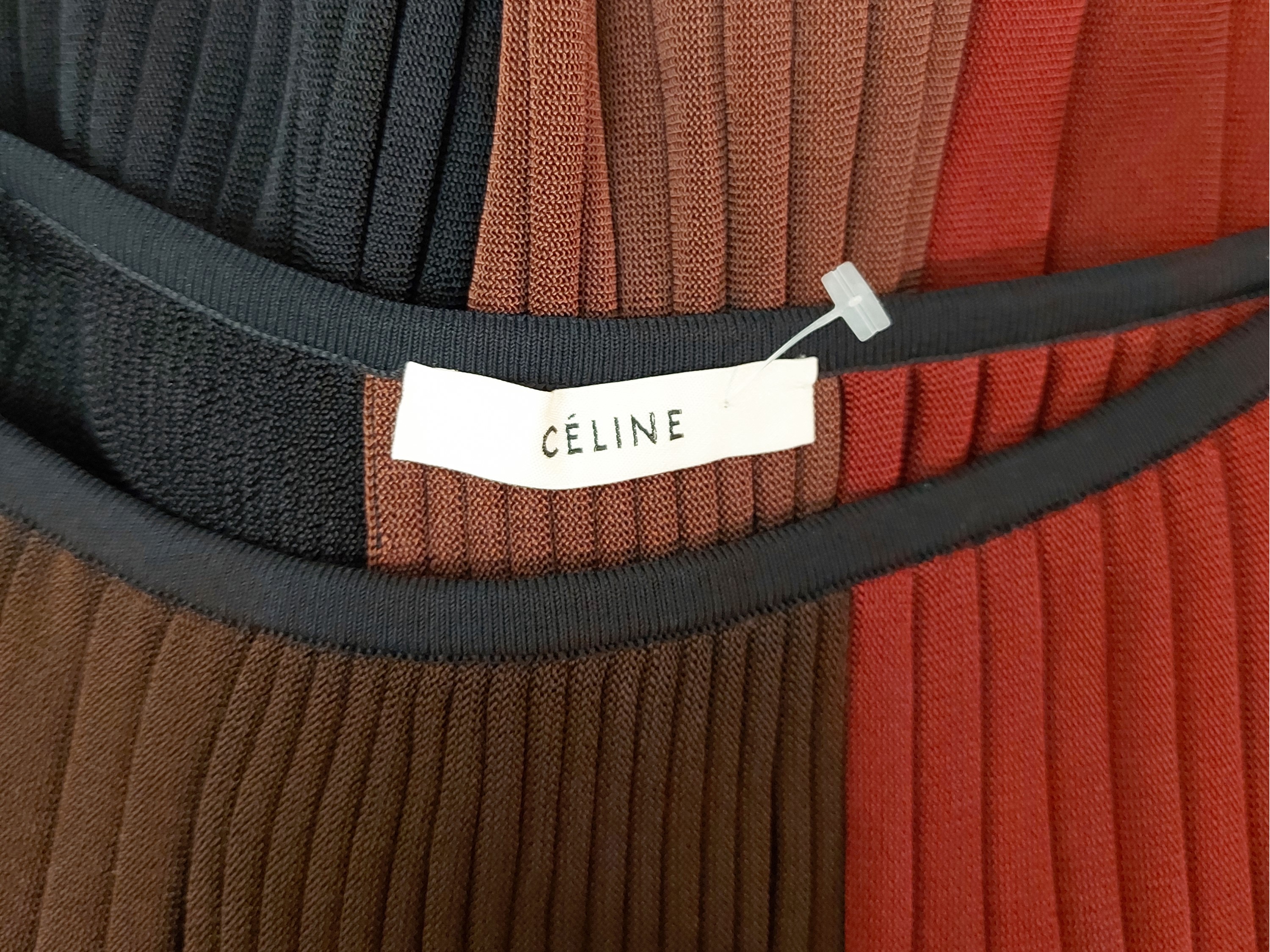 Céline, Gonna in maglia di viscosa plissé