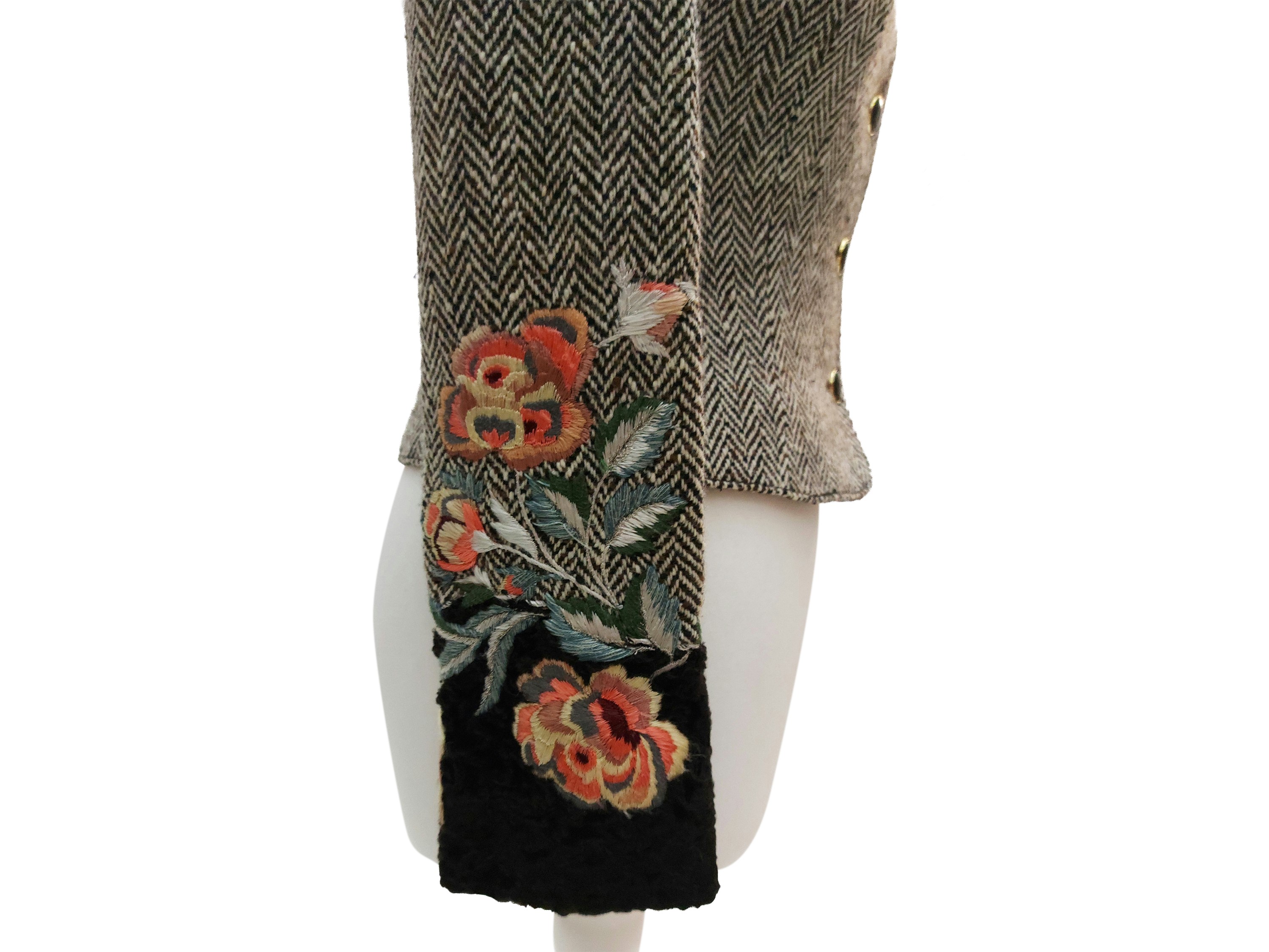 Valentino Boutique - Giacca Corta in Lana Spigata