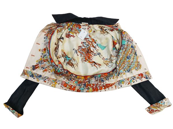 Hermès - Linen and cotton denim jacket