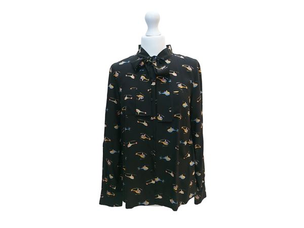 Louis Vuitton - Camicia in seta fantasia