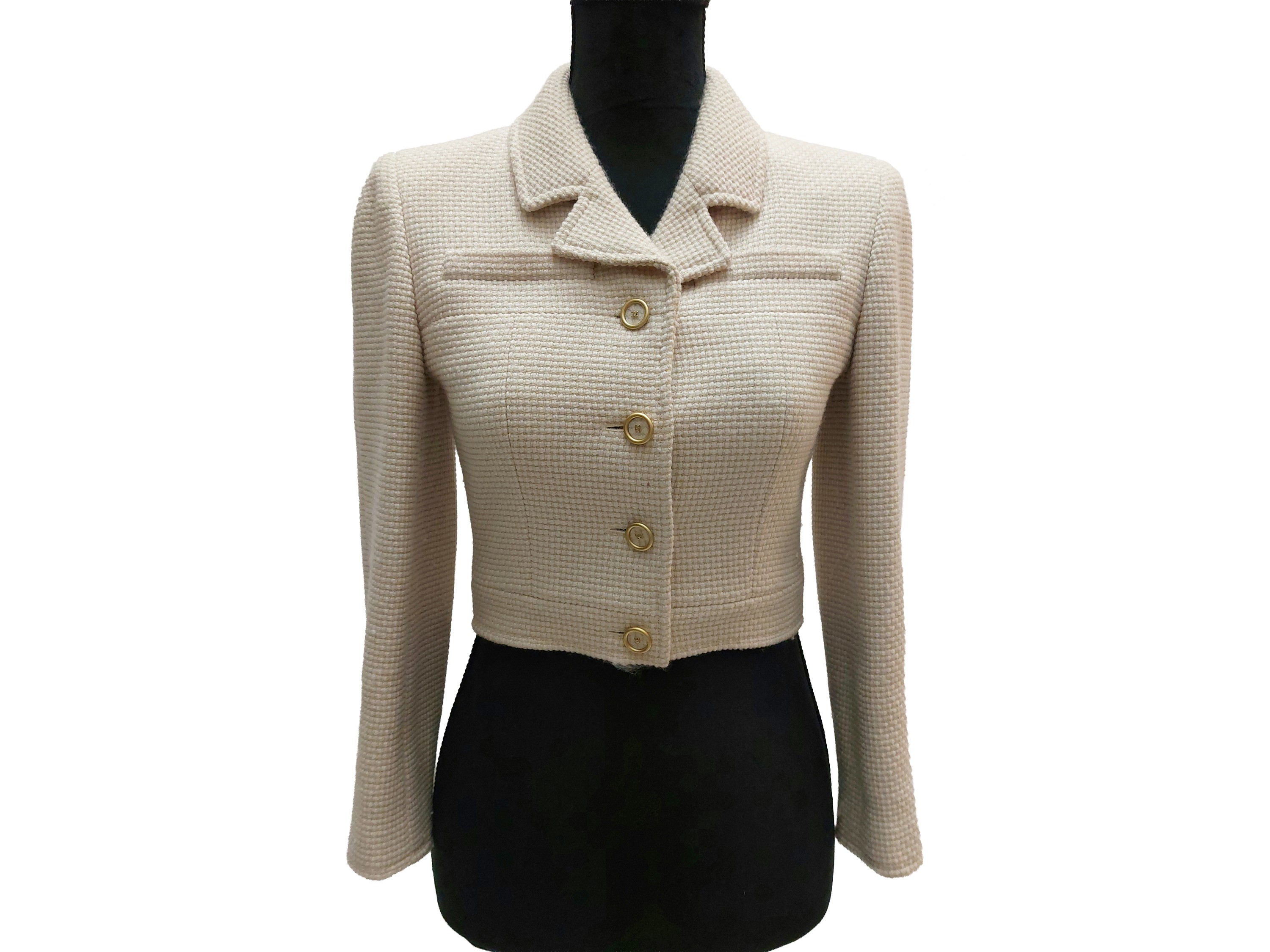 Chanel - Tailleur in Lana Bouclé Panna