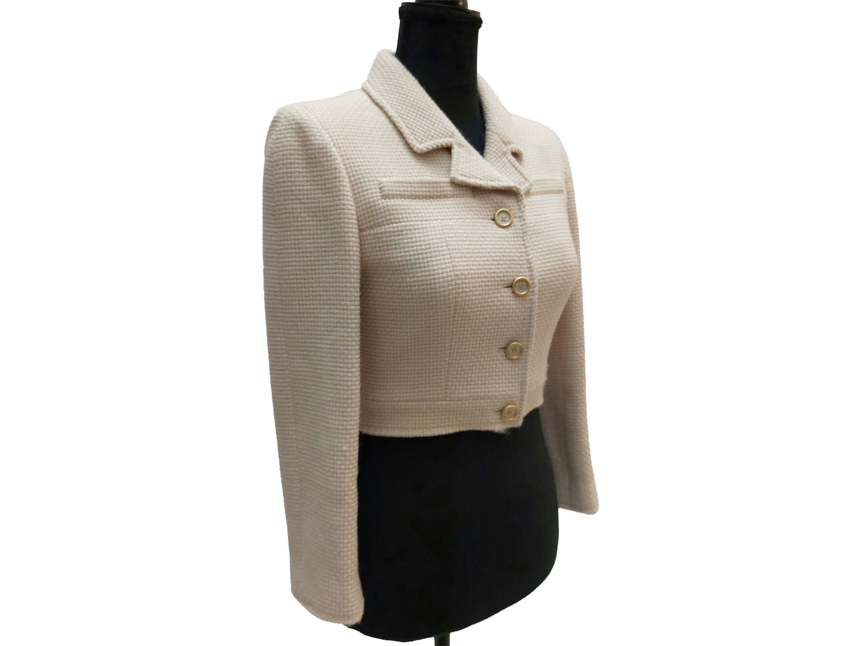 Chanel - Tailleur in Lana Bouclé Panna