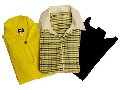 Tre maglie (Prada e D&G) in maglieria, taglia 40/42